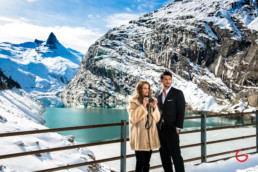 Travel Photographer Sight-Seeing at Zervreilasee Dam, 7132 Hotel, Vals Switzerland