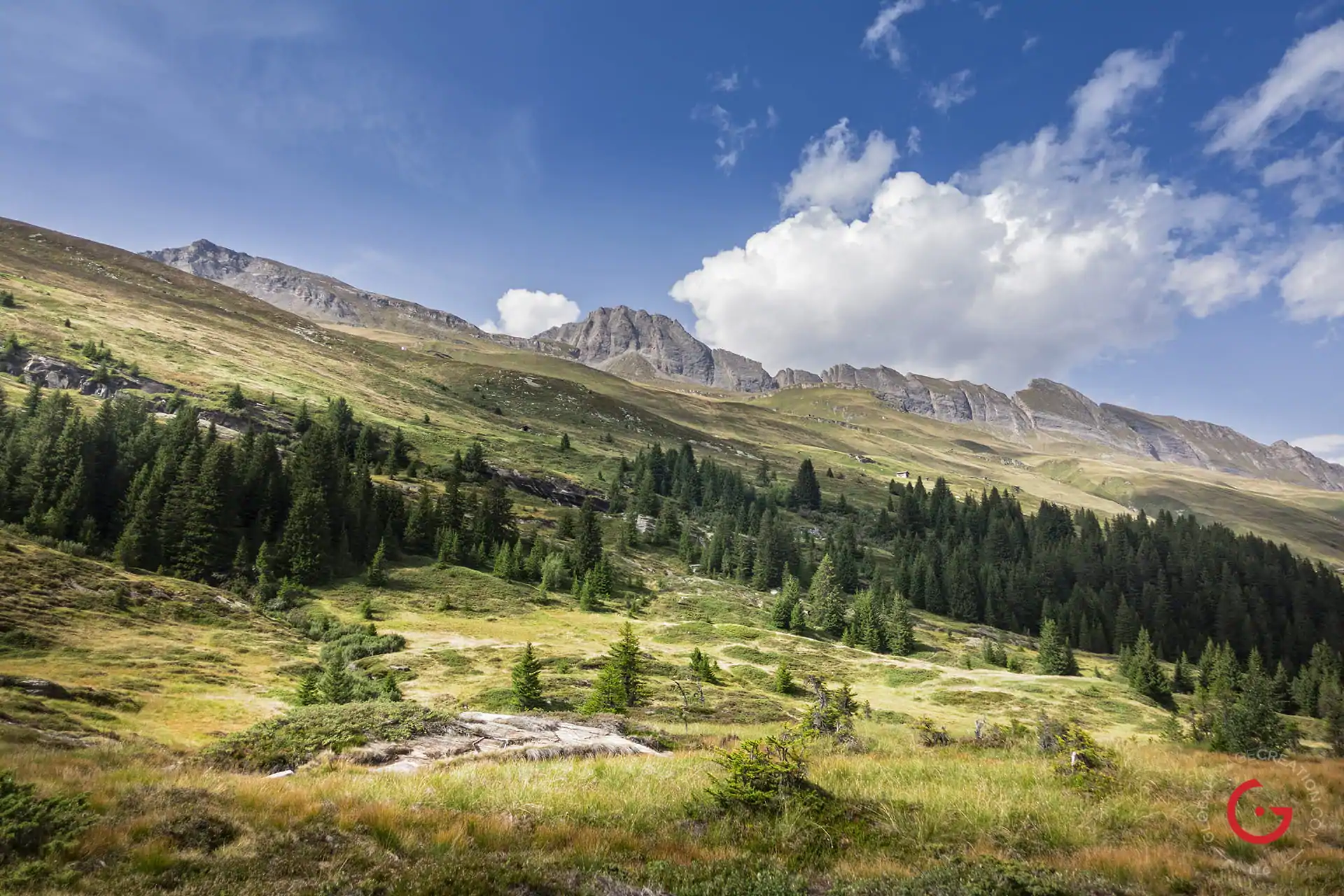 Swiss Mountain Landscape in the Spring - Travel Photographer