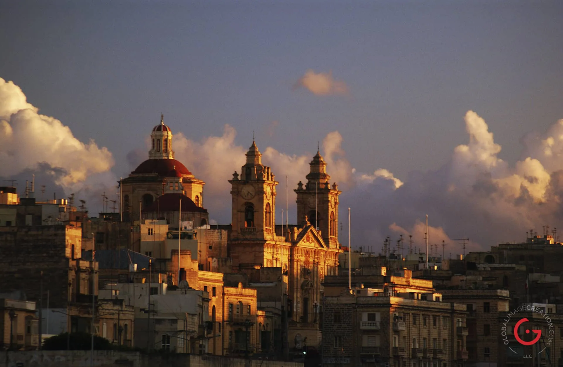 Sunset Photography on the Skyline Malta