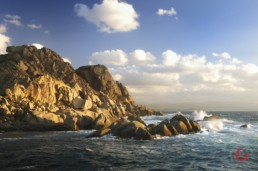 Waves Crashing at Valle de la Luna Sardinia Italy - Costa Smeralda Travel Photographer