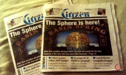 One of The Many Pieces of News Coverage on Sphere