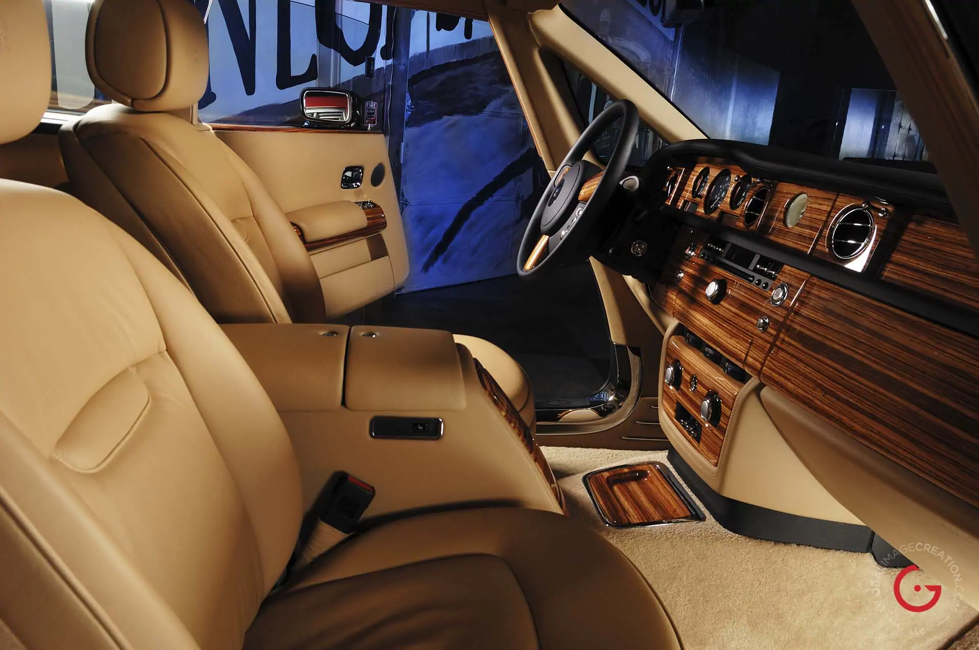 Rolls Royce Phantom Interior - Professional Car Photographer, Automotive Photography