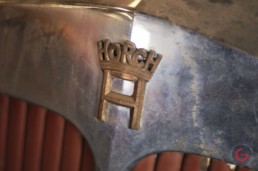 Horch Emblem Detail - Horch Barn Find, Branson Classic Car Auction - Professional Car Photographer, Automotive Photography