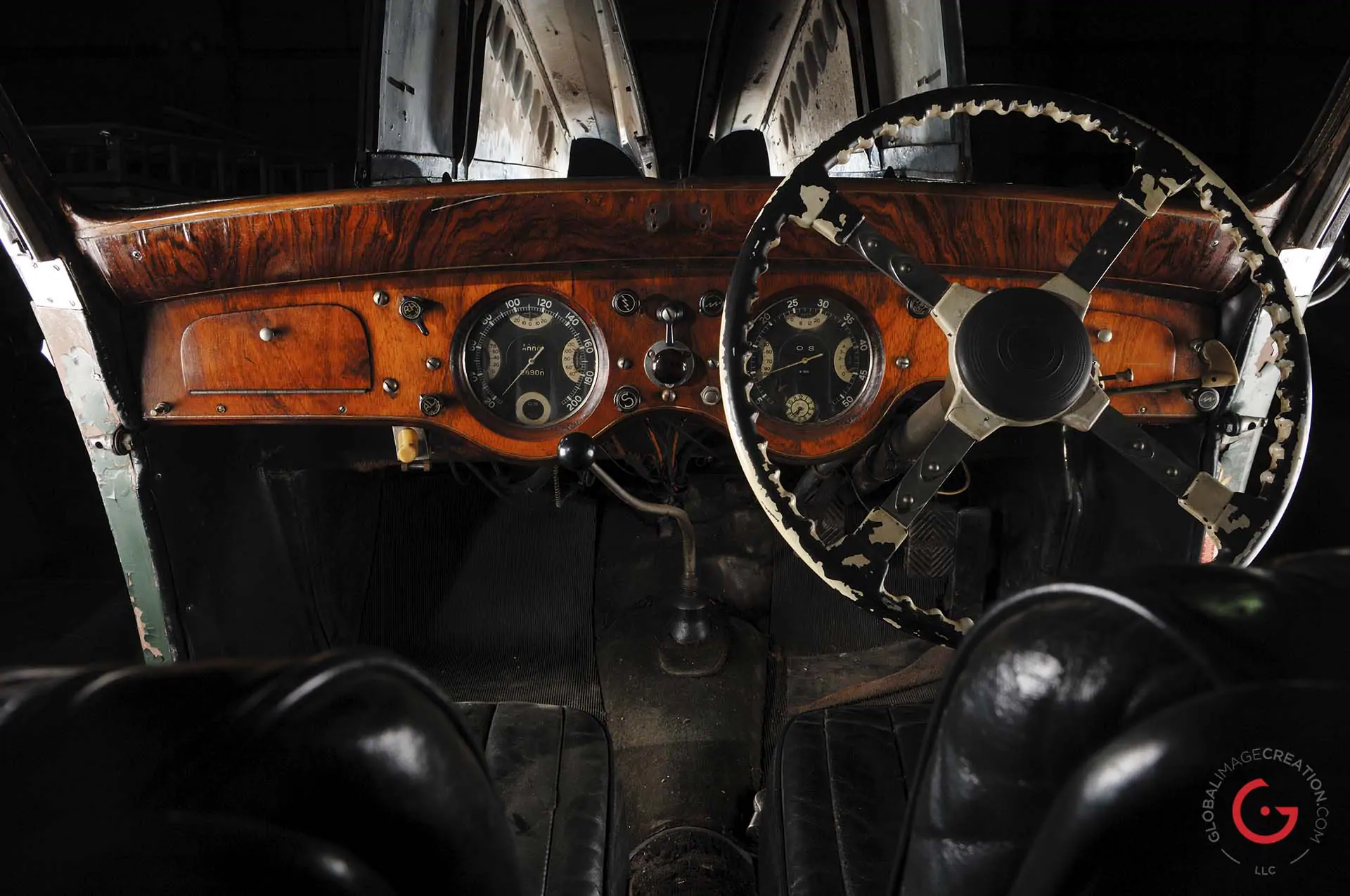 Classic Delahaye Interior View - Professional Car Photographer, Automotive Photography