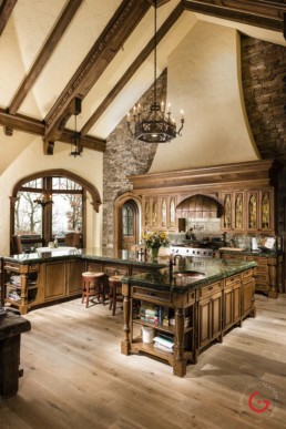Dromborg Castle Kitchen - Home Interior Photographer - Room Photography