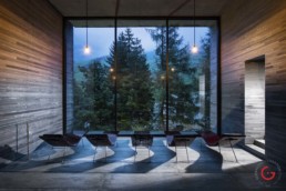 Peter Zumthor Theme, 7132 Hotel, Vals Switzerland - Professional Architecture Photographer and Commercial Photography of Buildings