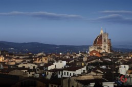 Historic Florence Evening Skyline - Professional Architecture Photographer and Commercial Photography of Buildings