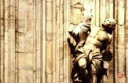 Side Detail of the Duomo di Milano, Milan, Italy - Travel Photographer of Italy Photoshoots, Italy Photography