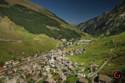 Vals, Switzerland Aerial View - Travel Photographer and Switzerland Photography